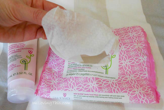 Amie New Bloom Gentle Facial Cleansing Wipes Review