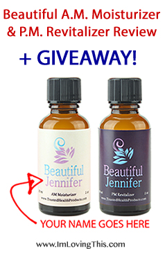 Enter to Win this Beautiful A.M. Moisturizer #Giveaway