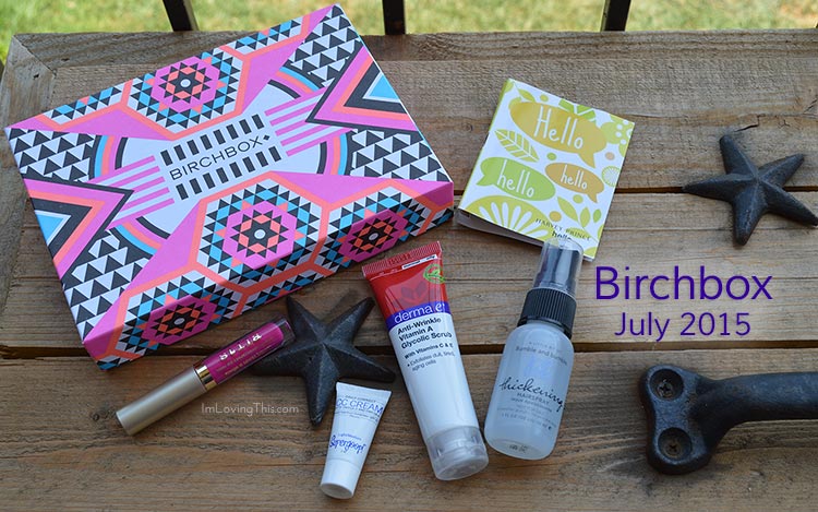 Birchbox Opening and Review July 2015