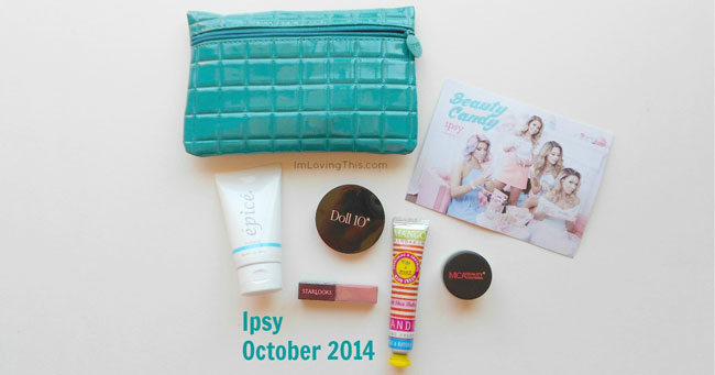 Ipsy October 2014