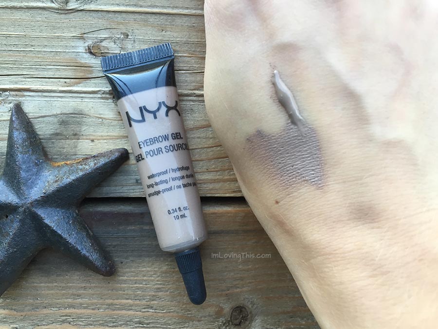 NYX Eyebrow Gel Review