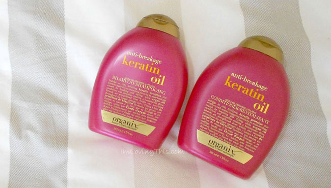 Organix Anti-Breakage Keratin Shampoo and Conditioner Review