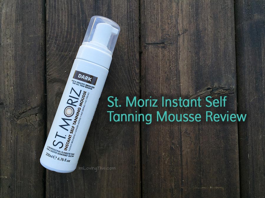 REVIEW - St. Moriz 'Dark' Instant Tanning Mousse