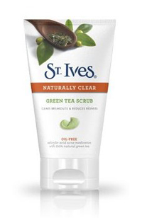 St. Ives Naturally Clear Green Tea Scrub Review