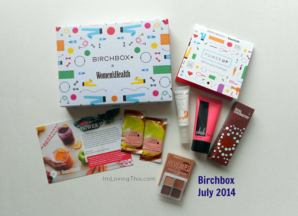 Birchbox July 2014 Opening