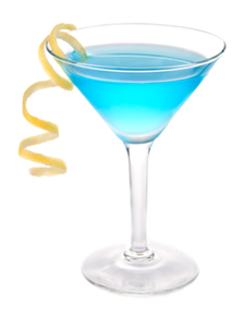 Blue Freeze Martini Recipe