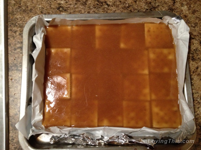 chocolate toffee bars