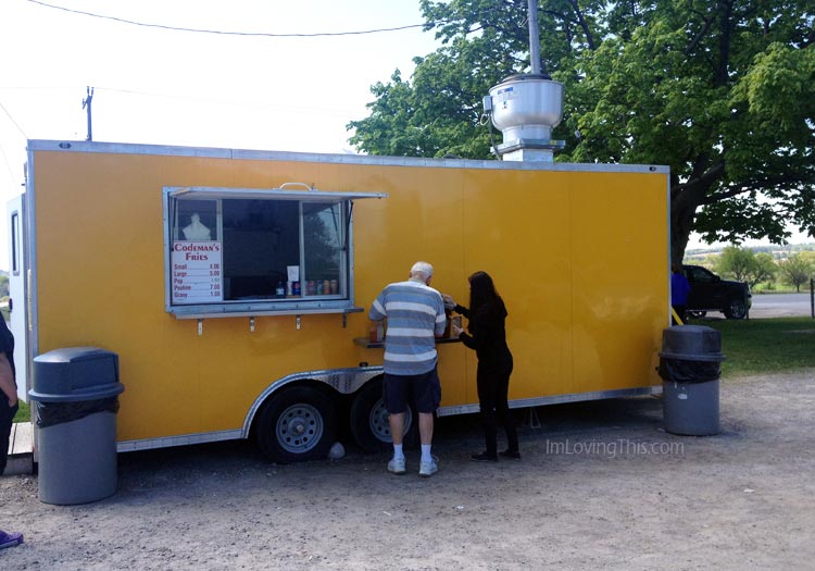 Codeman's Fries Hamilton Township Chip Truck