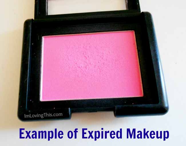 example of expired makeup