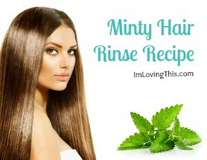 Minty Hair Rinse Recipe