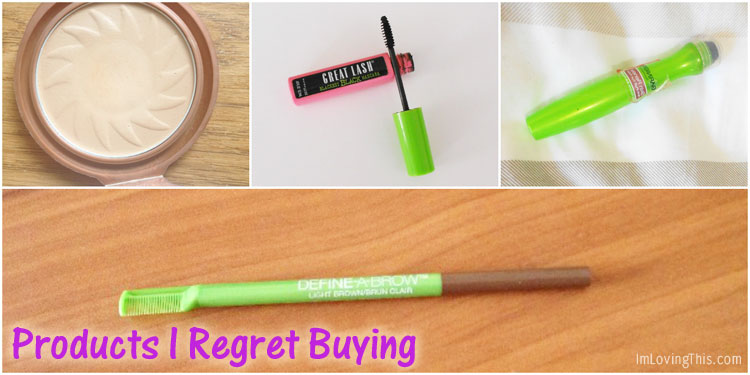 Products I Regret Buying