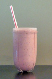 strawberry banana smoothie