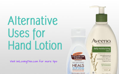 Alternative Uses for Hand Lotion