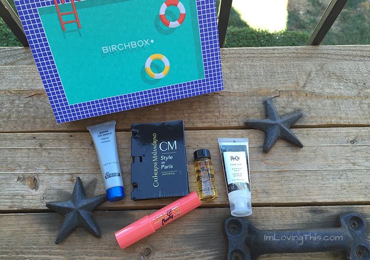 Birchbox Opening and Review August 2015