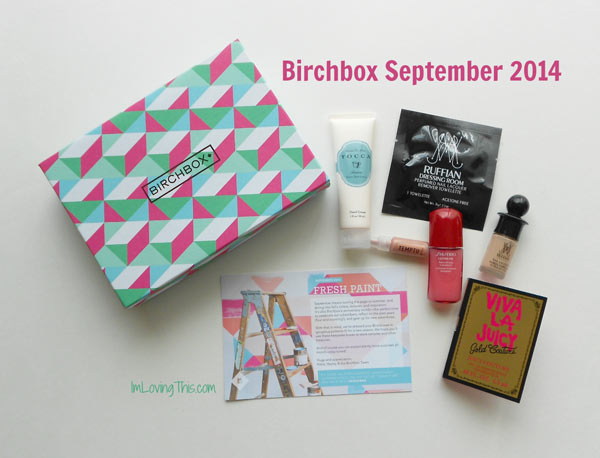 Birchbox September 2014