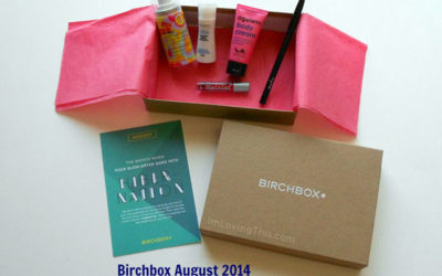 Birchbox August 2014 Unboxing