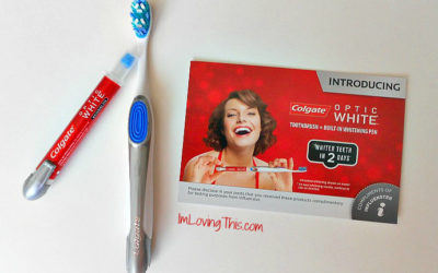 Colgate Optic White Toothbrush + Whitening Pen Review