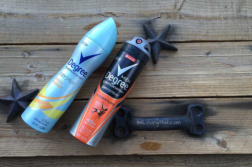 Degree MotionSense Dry Spray Review