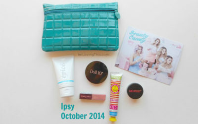 Ipsy Glam Bag October 2014