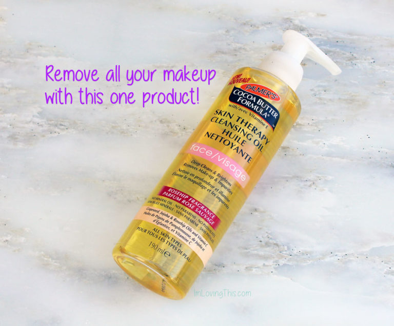 Palmer's Cocoa Butter Formula Skin Therapy Cleansing Oil Face Review