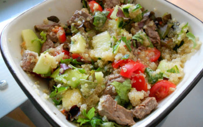 Quinoa Steak Salad Recipe