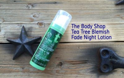 The Body Shop Tea Tree Blemish Fade Night Lotion Review