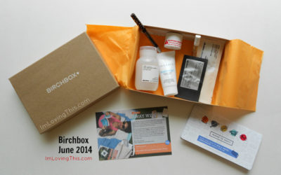 Birchbox June 2014 Opening