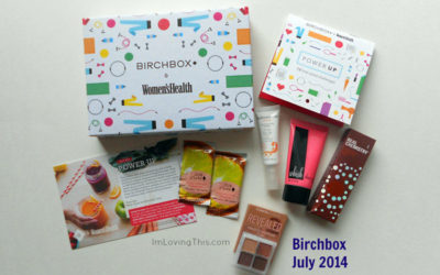 Birchbox July 2014 Unboxing