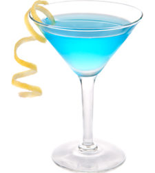 Blue Freeze Martini