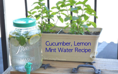 Cucumber, Lemon and Mint Water Recipe