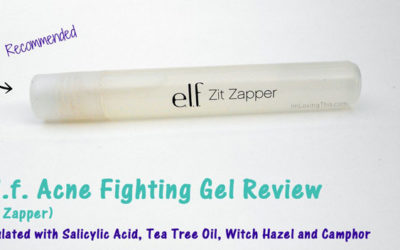 e.l.f. Acne Fighting Gel (Zit Zapper) Review