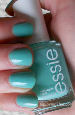 Essie Turquoise and Caicos Swatch