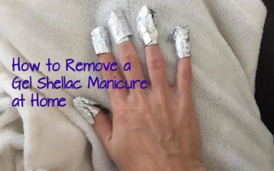 How to Remove Gel Shellac Manicures at Home
