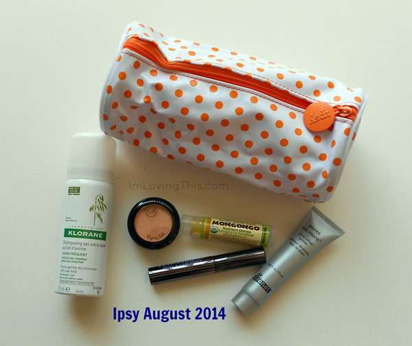 Ipsy Glam Bag August 2014