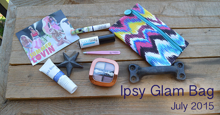 Ipsy Glam Bag July 2015