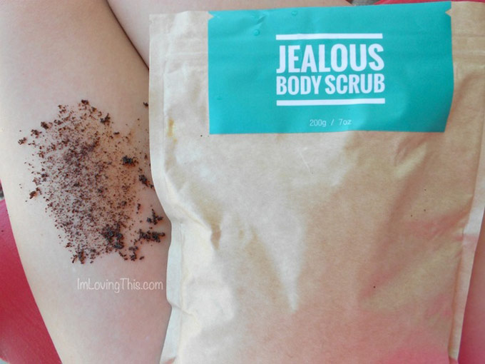Jealous Body Scrub Coffee + Coconut  Review