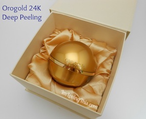 Orogold Cosmetics 24K Deep Peeling Review